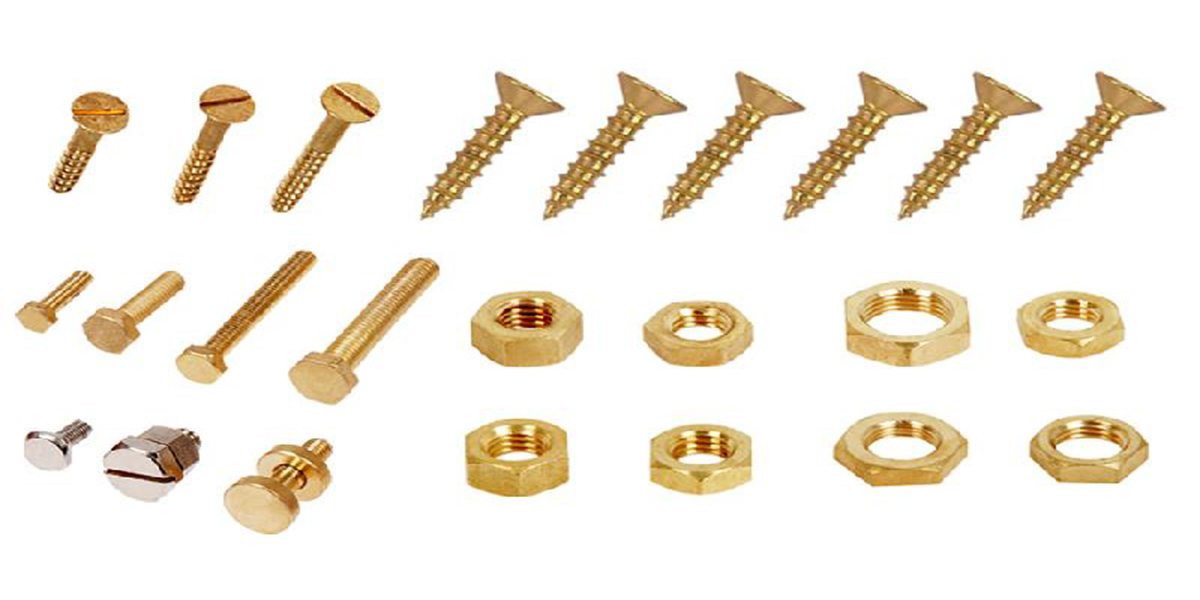 Brass Fasteners, Screw, Nuts & Washer